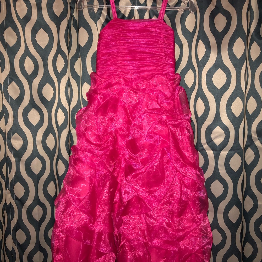 pink pageant gown 💗